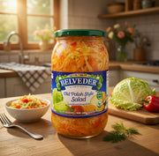 Belveder Old Polish Style Vegetable Salad 900 g — authentic pantry from Poland | Hamilton Euromarket