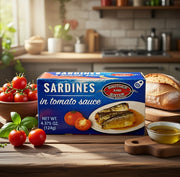 Brother & Sister Sardines in Tomato Sauce 125 g — authentic pantry from United States | Hamilton Euromarket