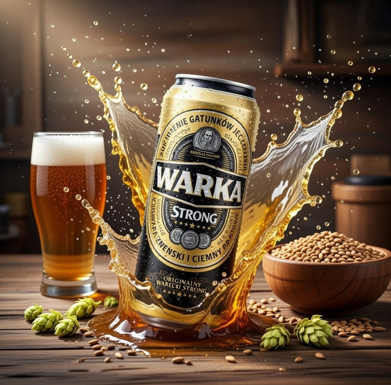 Warka Dark Beer Strong 500 ml / 6.5 % Alcohol