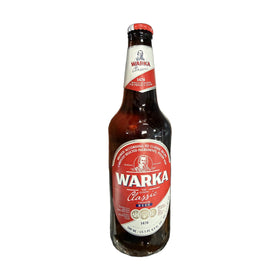 Warka Classic Premium, Polish Lager Beer 500ml (16.9fl oz)