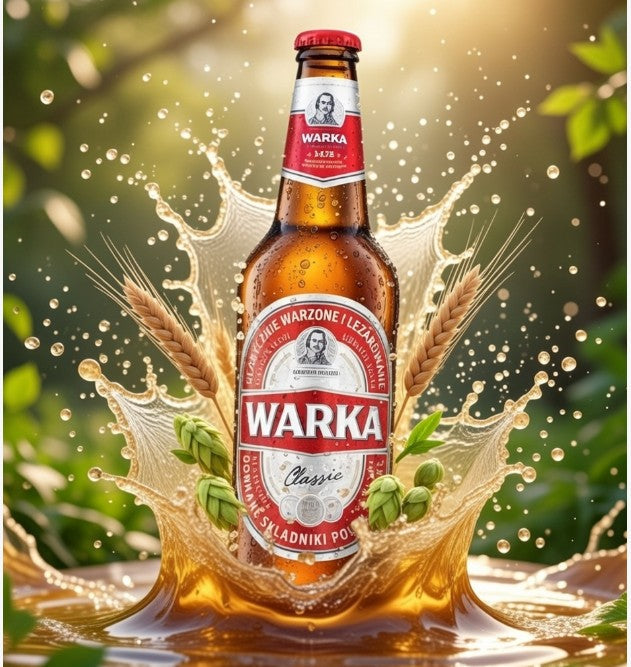Warka Classic Beer 500 ml
