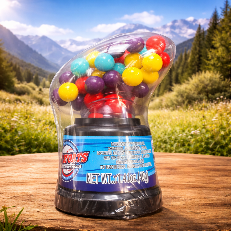 Kidsmania Hot Sports Gumball Dispenser 40 g
