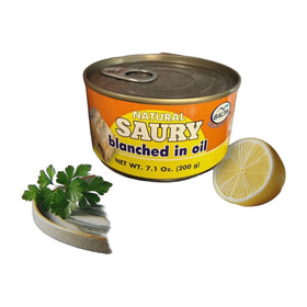 Baltin Natural Saury Blanched in Oil 200g (7oz)