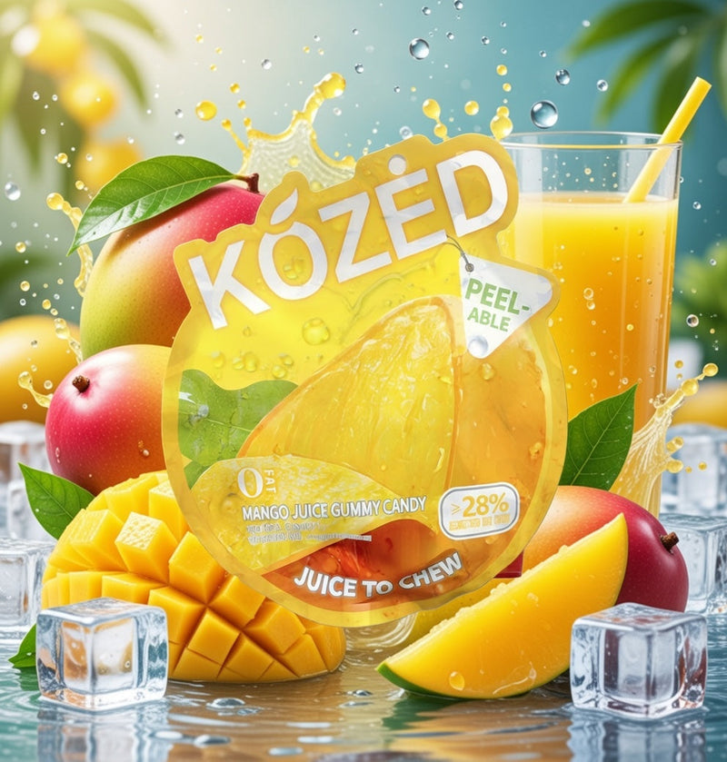 Kozed Mango Juice Peelable Gummy Candy 75 g