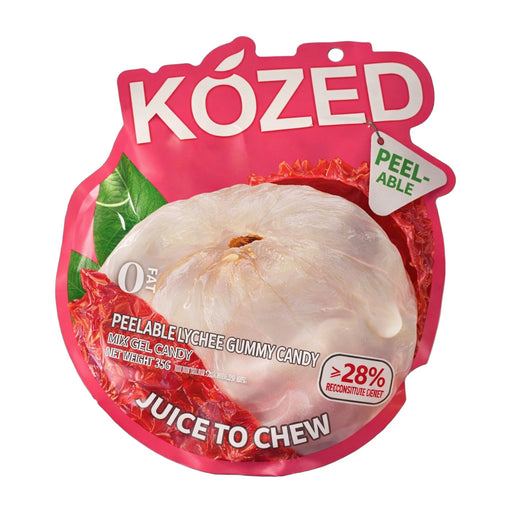 Kozed Peelable Gummy Candy Lychee 75 g | Hamilton Euromarket