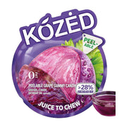 Kozed Peelable Gummy Candy Grape 75 g | Hamilton Euromarket