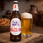 Zywiec Premium Lager Beer 500 mL — authentic alcohol from Poland | Hamilton Euromarket