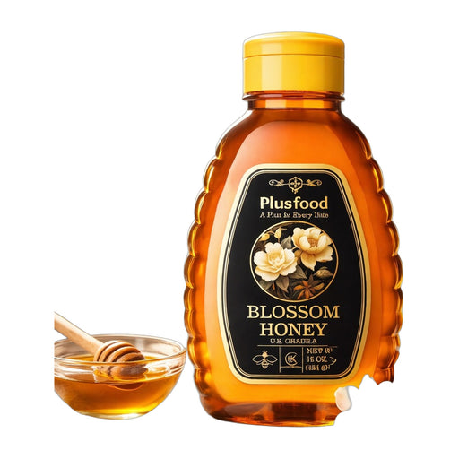 Plus Food Mountain Blossom Honey 454 g | Hamilton Euromarket