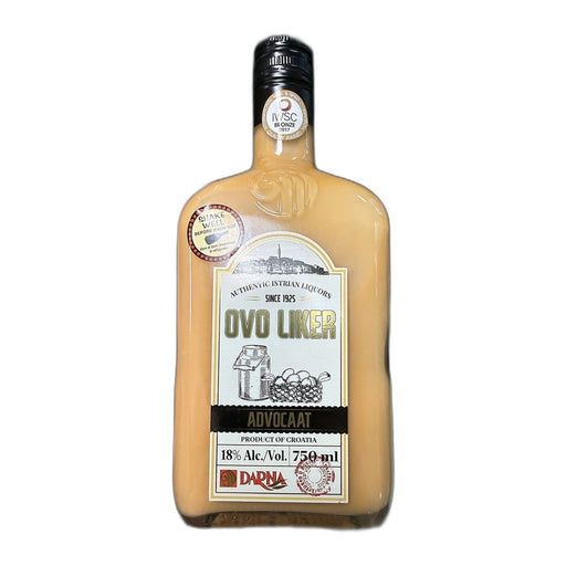 Darna Ovo Liker Advokaat, Croatian Liqueur 750ml (25.4fl oz) | HE gallery 700256986652 #2