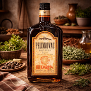 Darna Pelinkovac Bitter Herbal Liqueur 750 mL — authentic alcohol from Croatia | Hamilton Euromarket