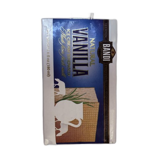 Bandi Vanilla Ice Cream Sandwich 180ml | Hamilton Euromarket