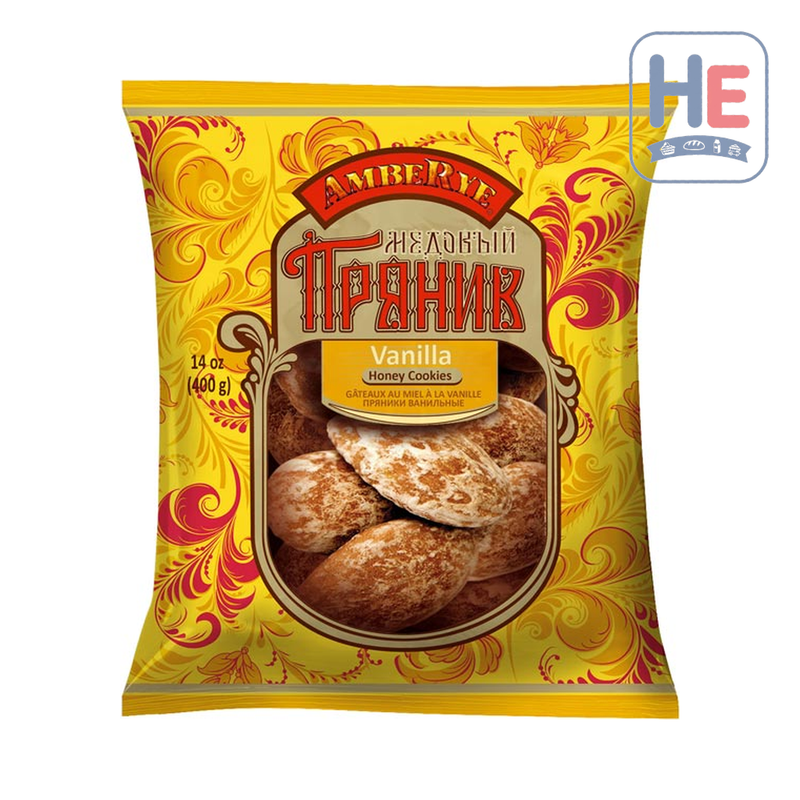 AmbeRye Vanilla & Honey Cookies 400g (14.1oz) | HE hero 700580409896