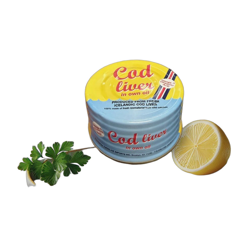 Threeline Imports Cod Liver In Own Oil 190 g | Hamilton Euromarket