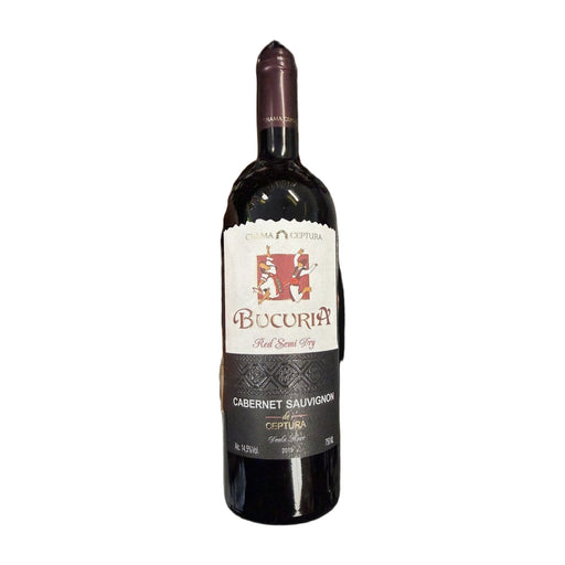 Crama Ceptura Bucuria Red Semi Dry Cabernet Sauvignon Wine 750ML | Hamilton Euromarket