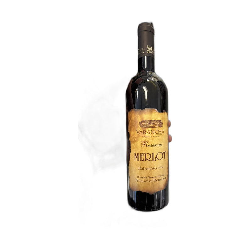 VARANCHA Merlot Red Semi Dry Wine Reserve 750ml | Hamilton Euromarket