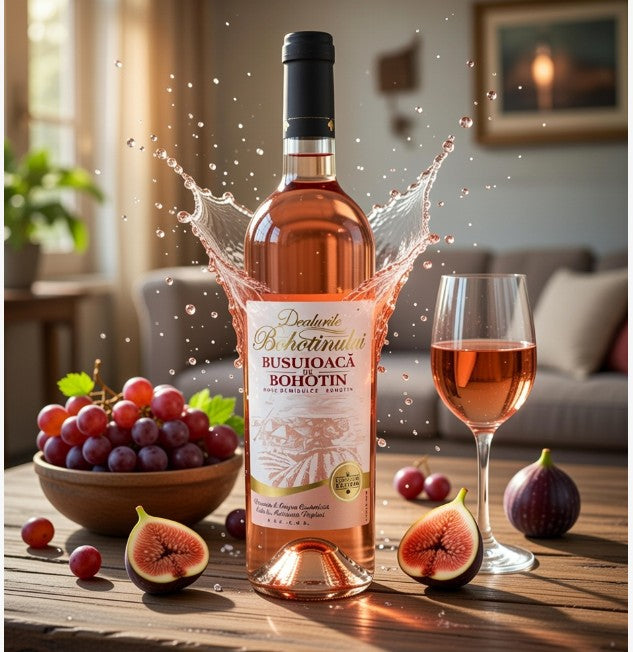 Varancha Busuioaca de Bohotin Rose Wine 750 ml