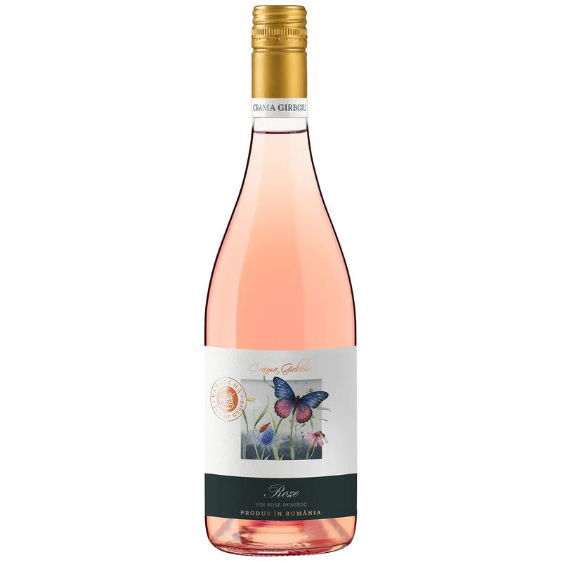 Varancha Busuioaca de Bohotin Rose Semi-Sweet Romanian Wine 750ml (25.4fl oz) | Hamilton Euromarket