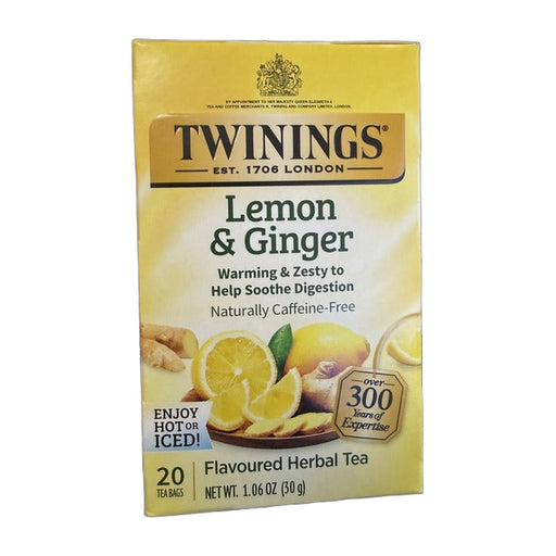 Twinings Lemon & Ginger Tea 30 g | Hamilton Euromarket