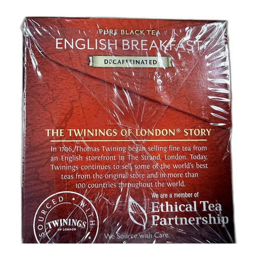 Twinings English Breakfast Decaffeinated Tea 40g (1.4oz) | HE gallery 70177173517 #2