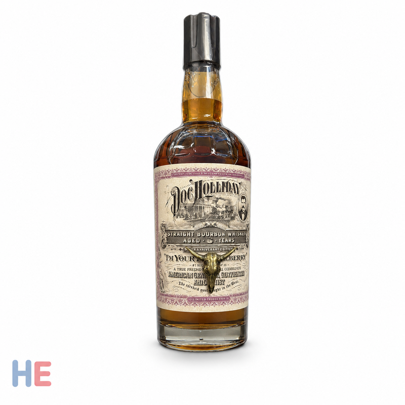 Doc Holliday Straight Bourbon Whiskey 750ml (25.4fl oz)