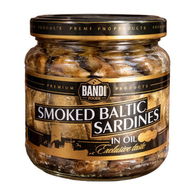 Bandi Smoked Baltic Sardines in Oil, Lithuanian 250g (8.8oz)