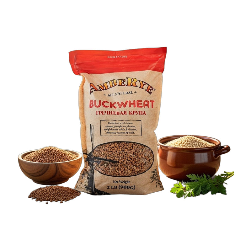 Amberye Whole Grain Buckwheat Groats (Grechka) 900 g | Hamilton Euromarket