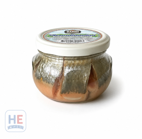 Bandi Scandinavian Herring Fillet in Oil, Lithuanian 260g (9.2oz)