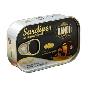 Bandi Sardines in Vegetable Oil, Lithuanian 125g (4.4oz)
