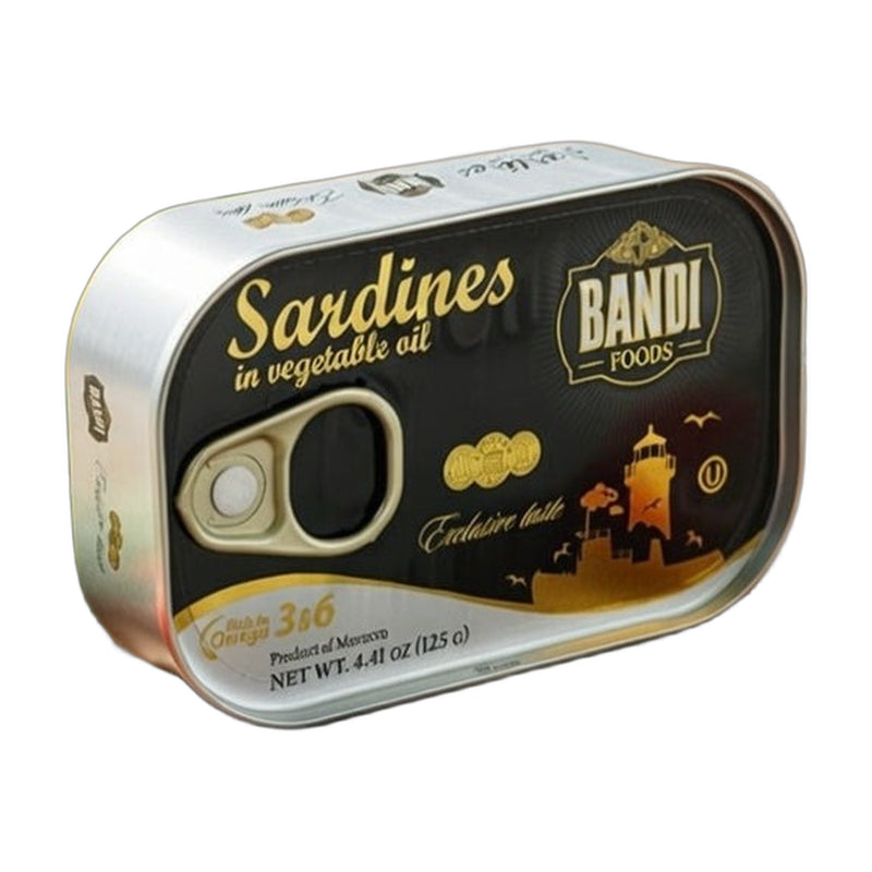 Bandi Sardines in Vegetable Oil 125 g | Hamilton Euromarket