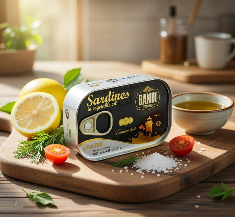 Bandi Sardines in Vegetable Oil 125 g