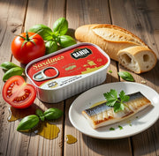 Bandi Sardines in Tomato Sauce 125 g — authentic pantry from Romania | Hamilton Euromarket