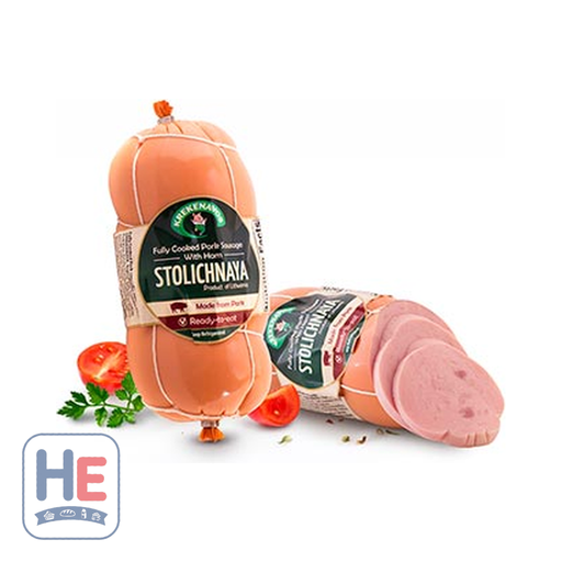 Krekenavos Stolichnaya Ham Cooked Pork Sausage 454g (16oz) | HE hero 710228342850