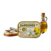 Bandi Foods Lightly Smoked Sardines in Extra Virgin Olive Oil 106 g | Hamilton Euromarket