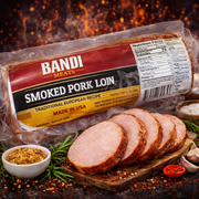 Bende Füstölt Karaj Smoked Boneless Pork Loin (Smoked Sausage) 454 g — authentic deli from Hungary | Hamilton Euromarket