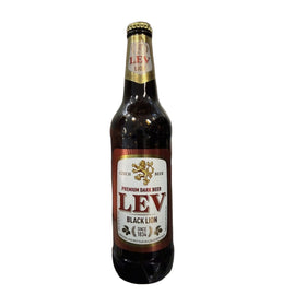 Lev Black Lion Dark Beer, Czech Lager 500ml (16.9fl oz)
