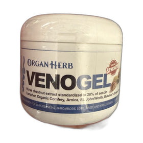 Organherb VenoGel Extra Strength Horse Chestnut Leg Gel, USA Made 100ml (3.4fl oz)