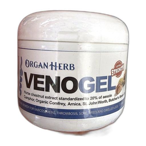 Organherb VenoGel Extra Strength Horse Chestnut Leg Gel, USA Made 100ml (3.4fl oz) | HE gallery 714757810224 #2