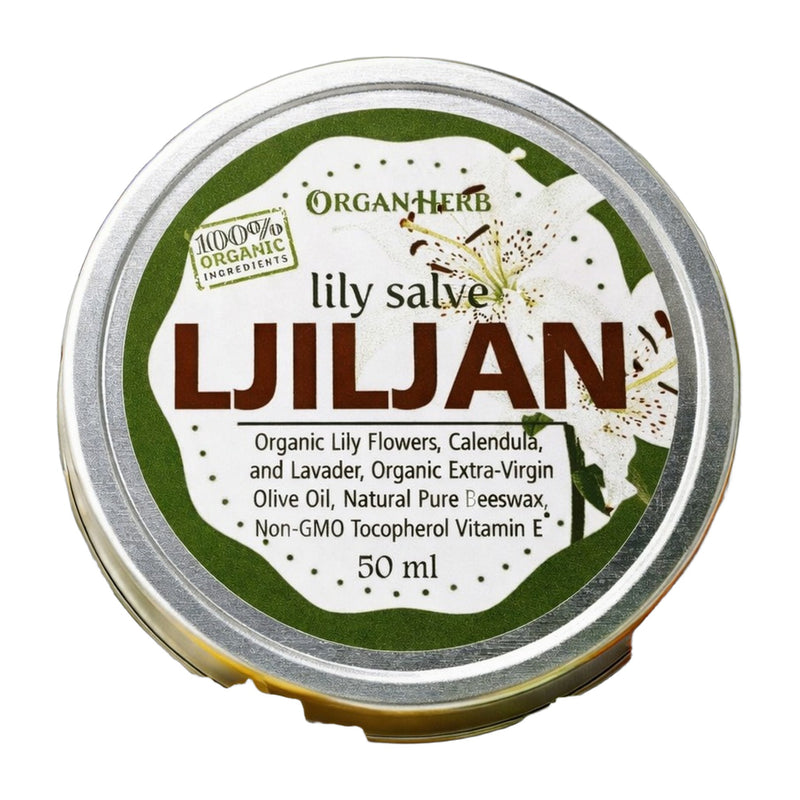 Organherb Organic Lily Salve (Ljiljan) 50 ml | Hamilton Euromarket