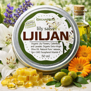 Organherb Organic Lily Salve (Ljiljan) 50 ml — authentic home care from Serbia | Hamilton Euromarket