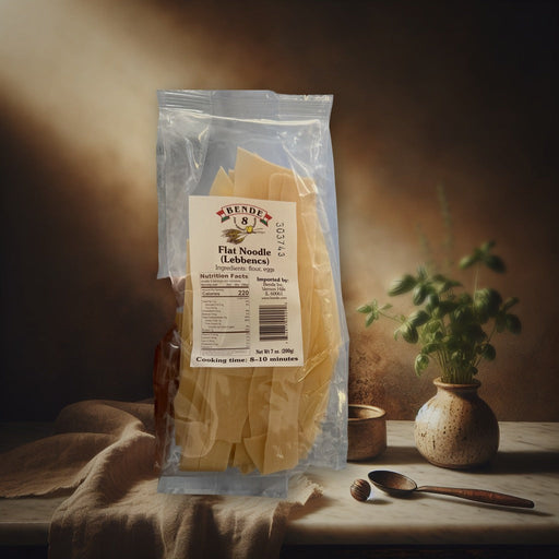 Bende 8 Flat Noodle (lebbencs) 12 oz — authentic pantry from Hungary | Hamilton Euromarket