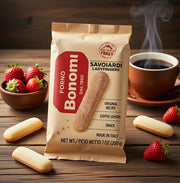 Forno Bonomi Savoiardi Ladyfingers 500 g (17.5 oz) — authentic snack from Italy | Hamilton Euromarket