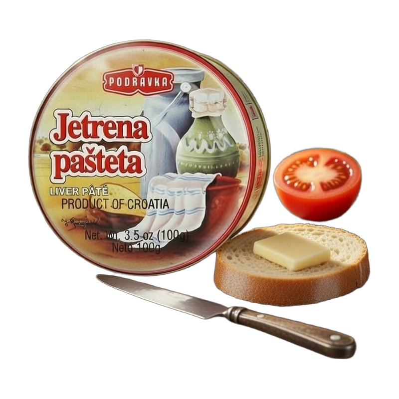 Podravka Jetrena Pasteta Pork Liver Pate 95 g | Hamilton Euromarket