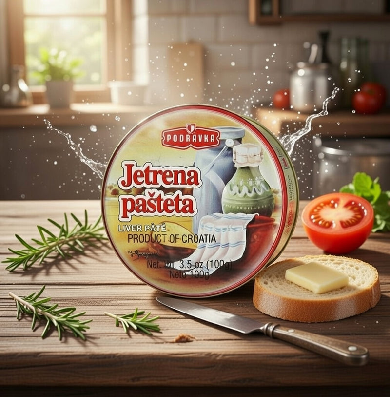 Podravka Jetrena Pasteta Pork Liver Pate 95 g