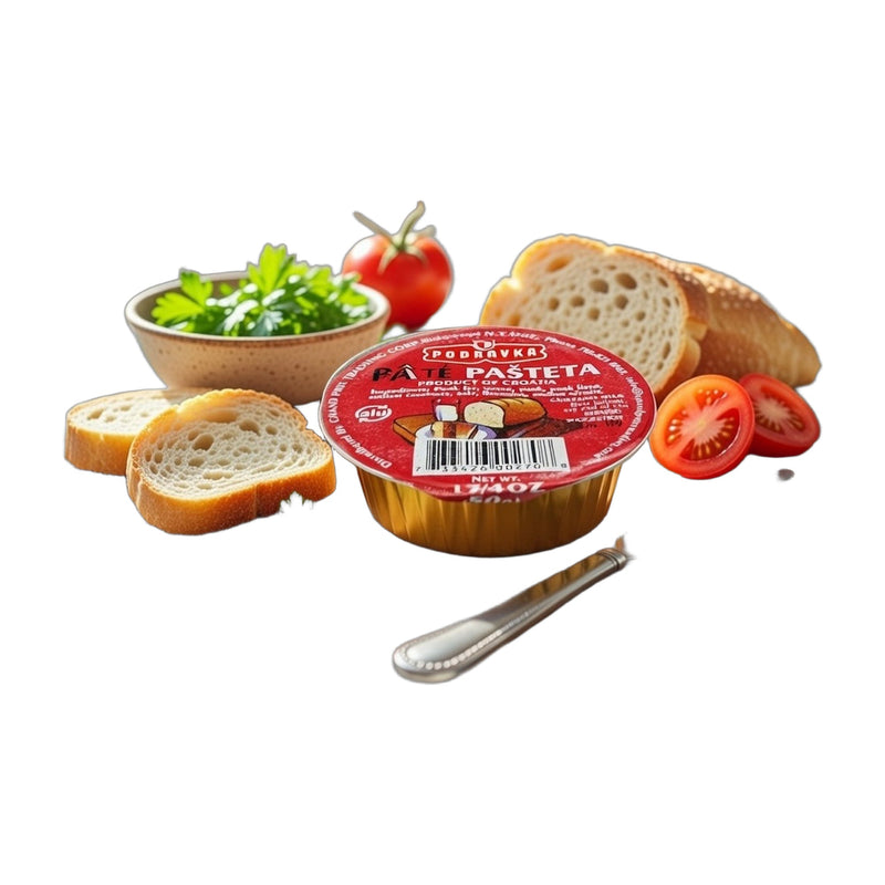 Podravka Pate Pasteta Pork Liver Spread 50 g | Hamilton Euromarket