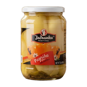 Jadranka Pickled Yellow Pepper Fillets, Croatian 650g (1.4lb)