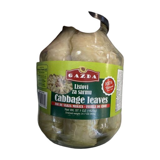 Gazda Cabbage Leaves for Sarma, Macedonian Pickled 1.62kg (3.6lb)