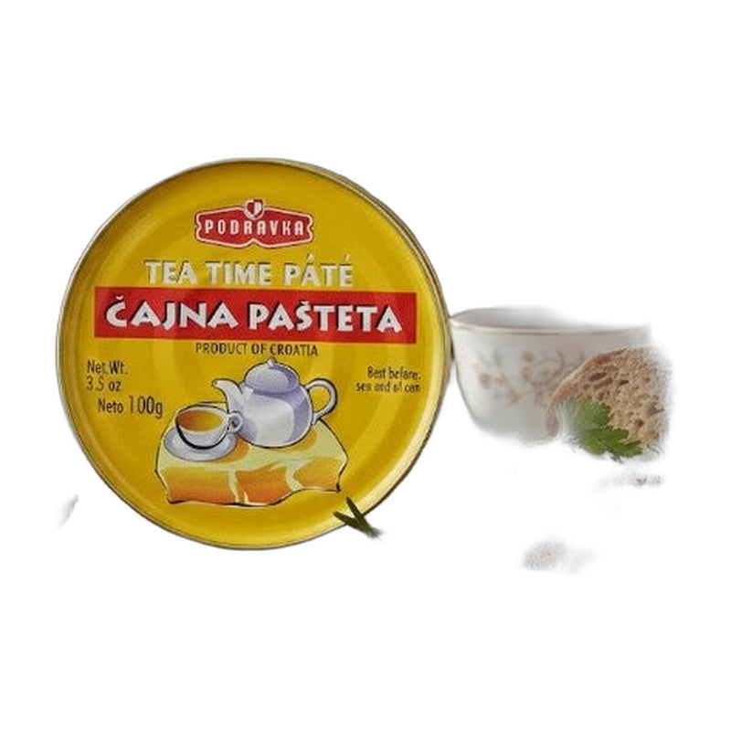 Podravka Tea Time Pork Pate 100 g (3.53 oz) 100 g | Hamilton Euromarket