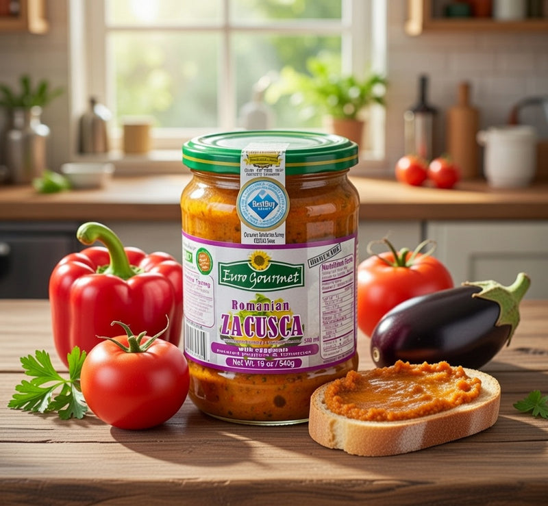 Euro Gourmet Romanian Zacusca Vegetable Spread 540 g