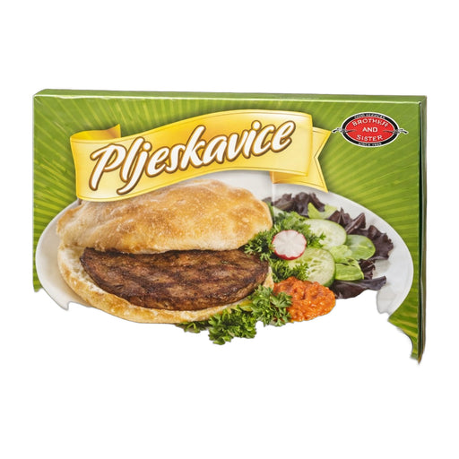 Brother & Sister Pljeskavice Beef & Veal Patties 680 g | Hamilton Euromarket