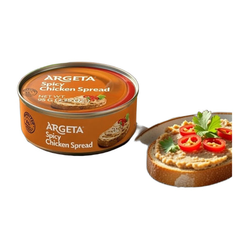 Argeta Spicy Chicken Pate Spread 95 g (3.35 oz) | Hamilton Euromarket